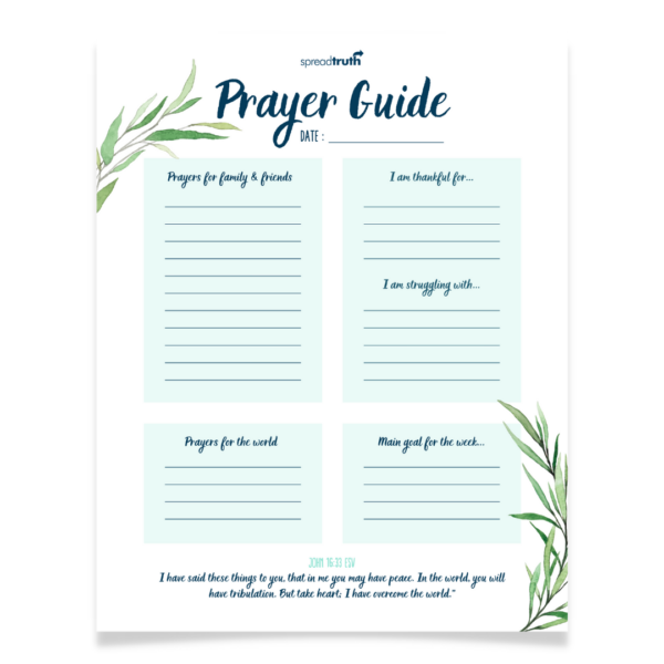 The Prayer Guide | PDF | Spread Truth