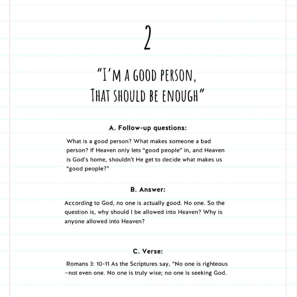 Common Questions to Christianity and How to Respond PDF Spread Truth